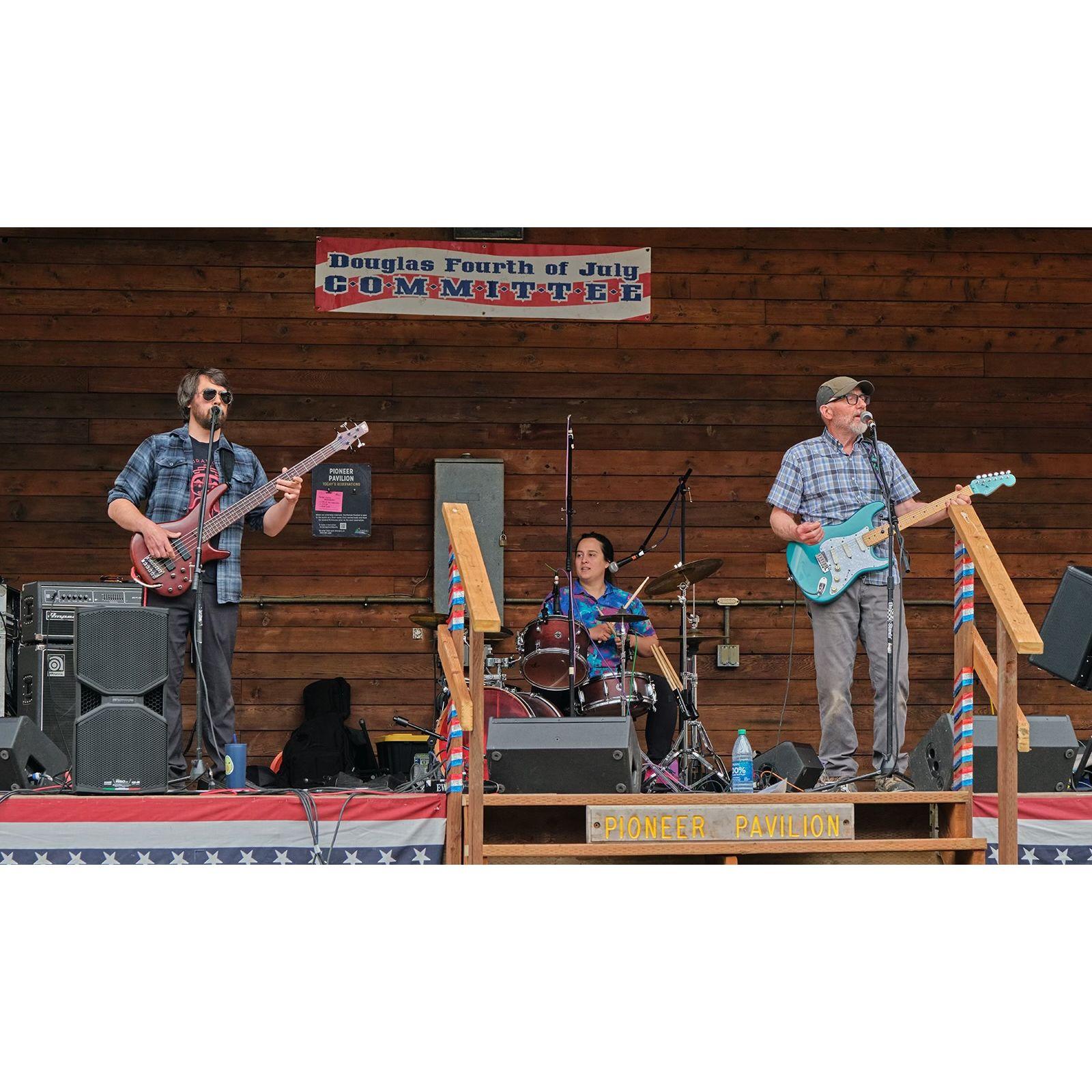 Theresa, Derek and our good friend Mark are in a band!
