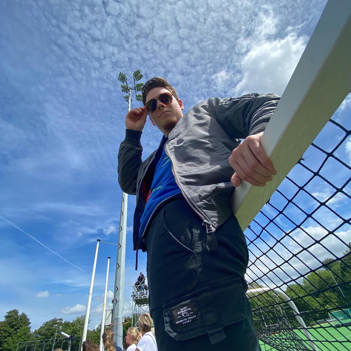 At Avy’s cousin’s Field Hockey Game in The Netherlands