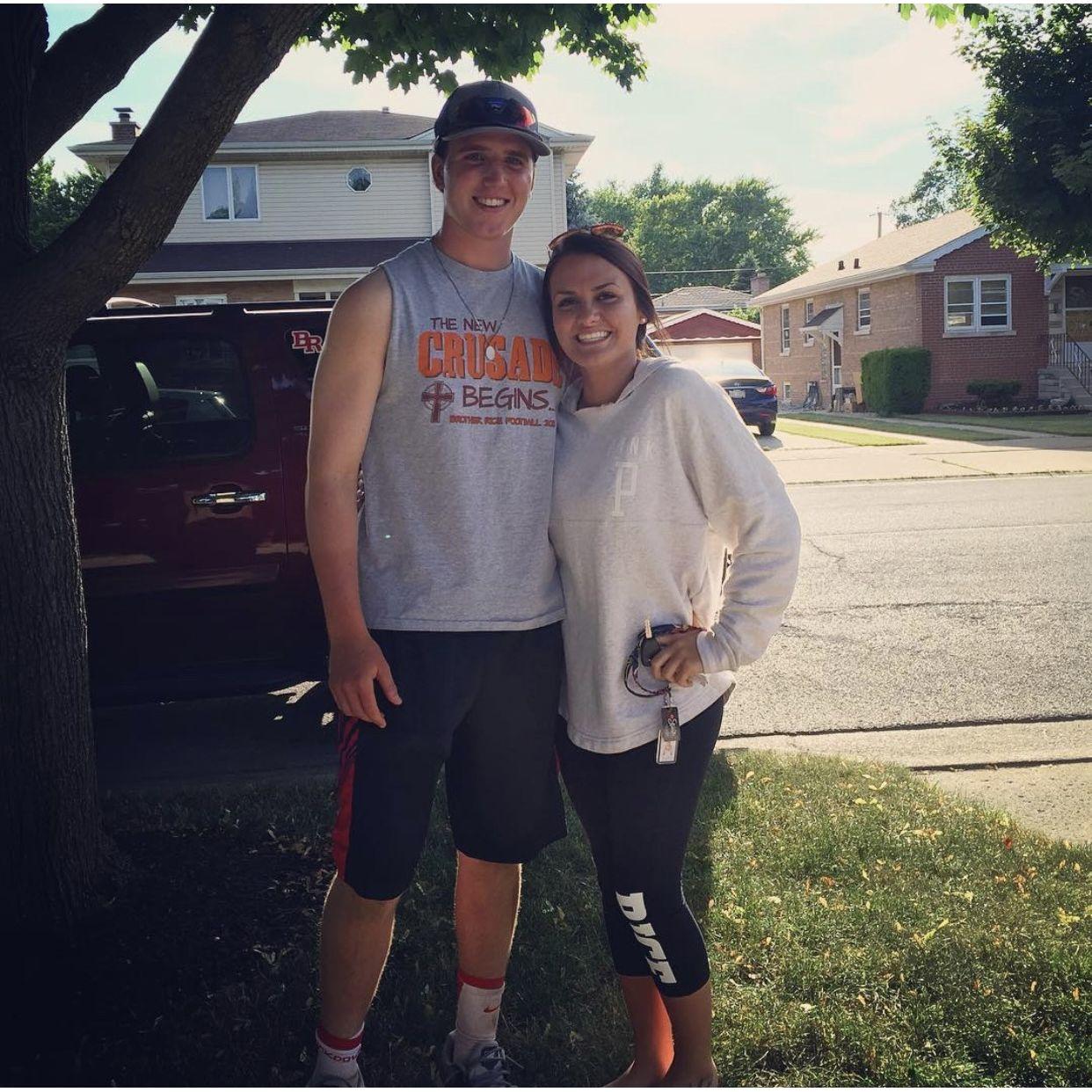 Our first ever picture together back in summer of 2016