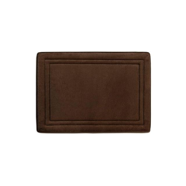 Smart Dry™ 17" x 24" Memory Foam Bath Mat in Chocolate