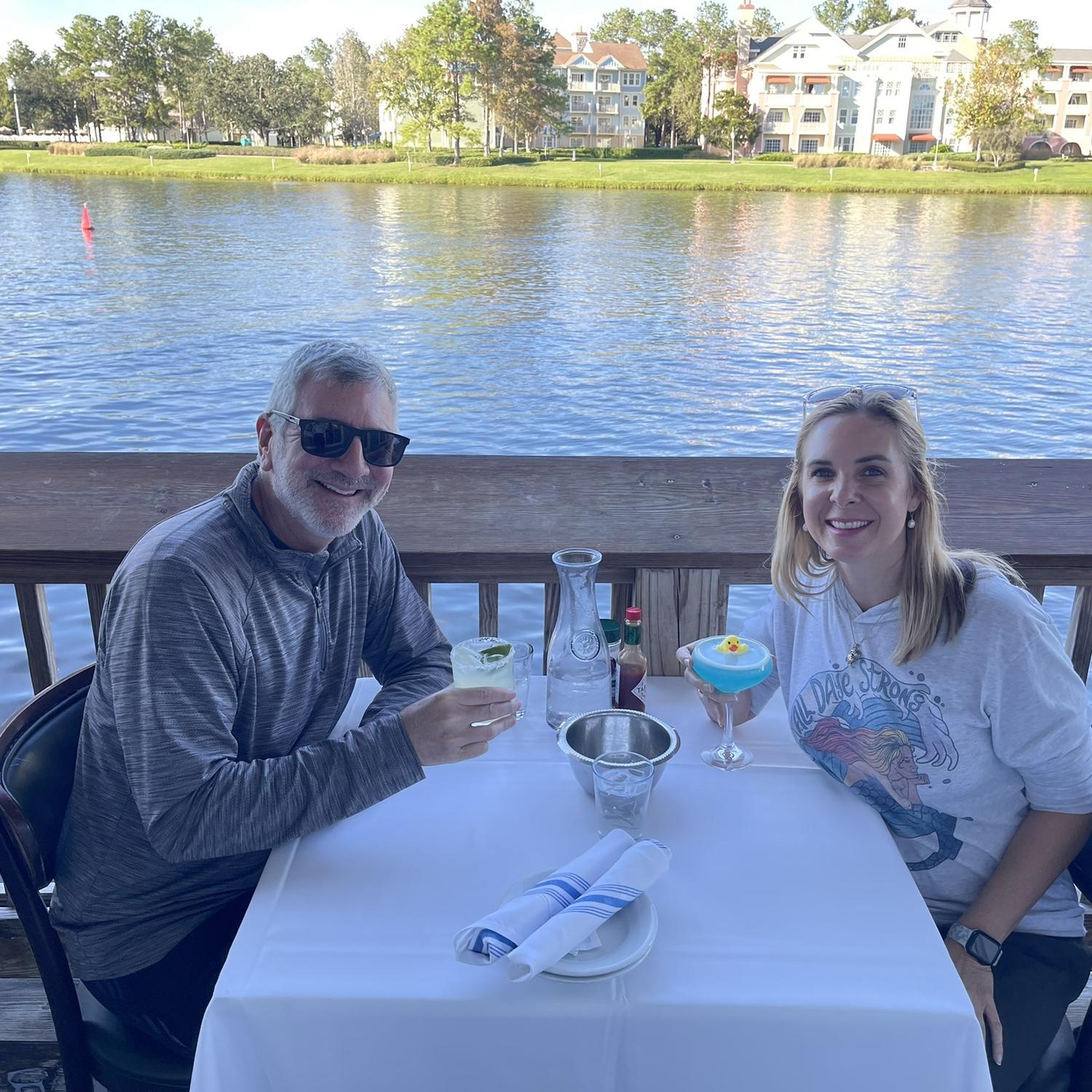 Boathouse in Disney Springs. Yum! 🍹