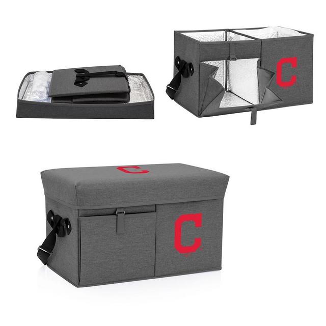 Cleveland Indians Ottoman Cooler & Seat - Gray