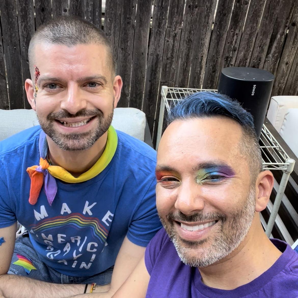 Pride party at Kyle and Sosa's