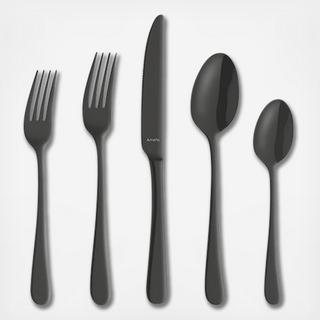 Austin Black 20-Piece Flatware Set, Service for 4