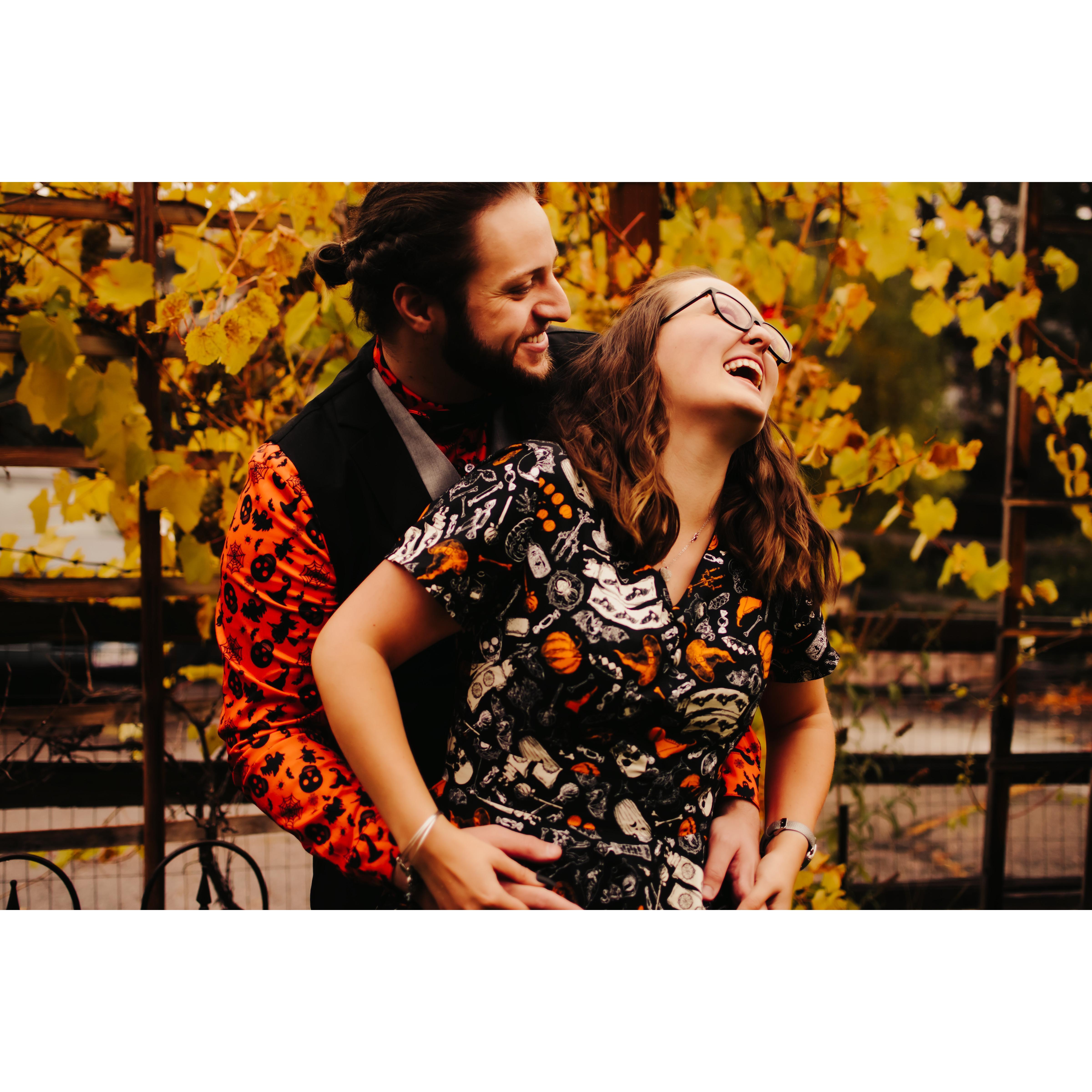 October 2021 - Our Third Anniversary, and also the day of our wedding!
