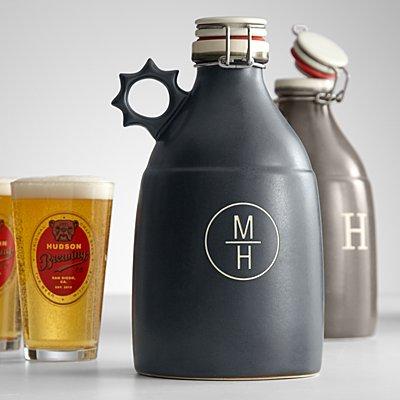 Handcrafted Stoneware Growler Made in America