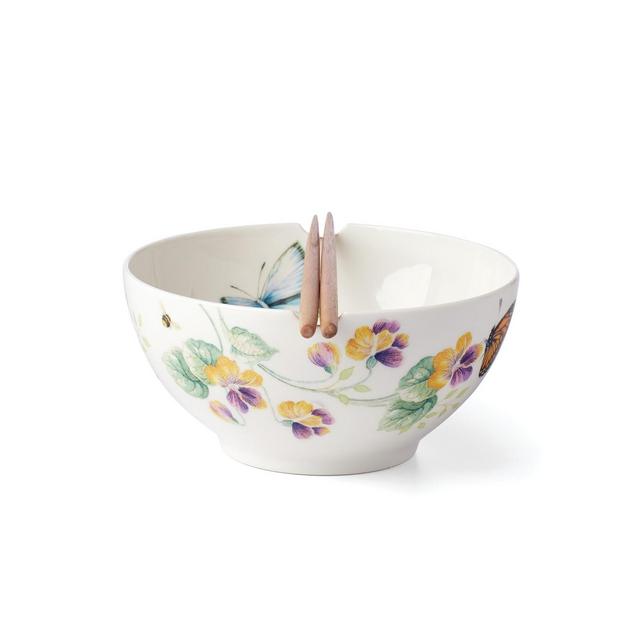 Butterfly Meadow 3 Piece Bowl Chopsticks