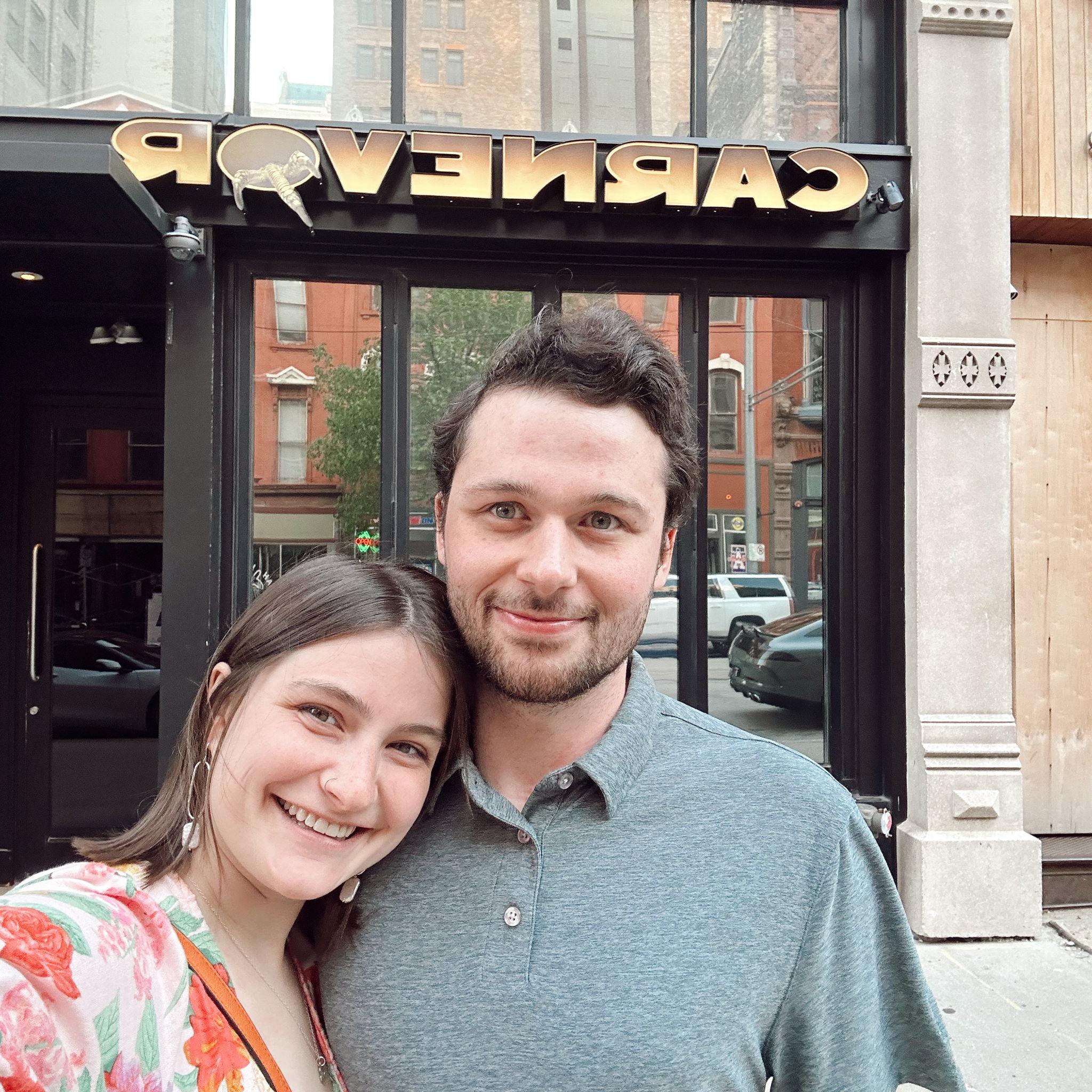 May 2024: What's the best way to celebrate three years together? With steak and crab of course!