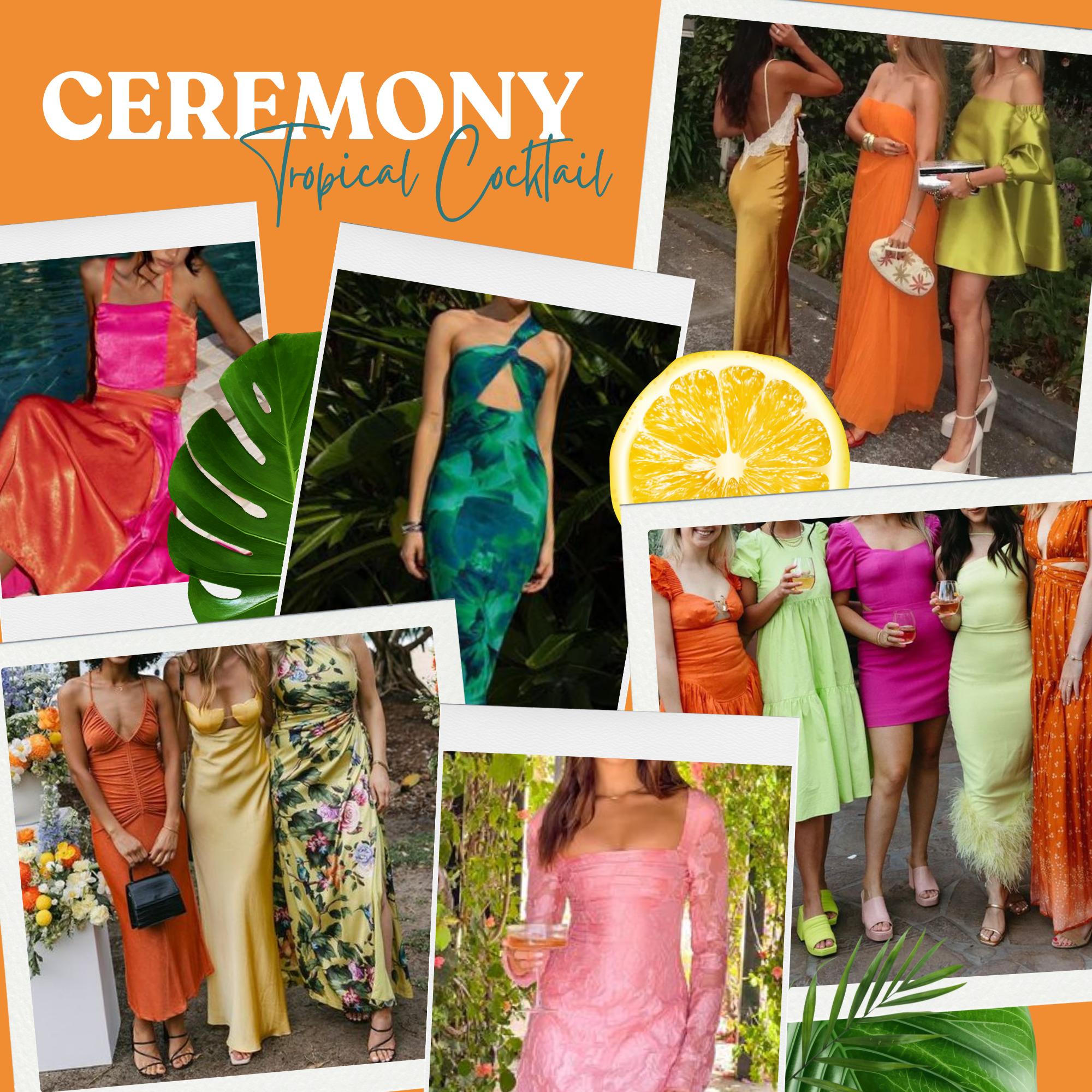 Tropical Cocktail Attire Inspo for Women