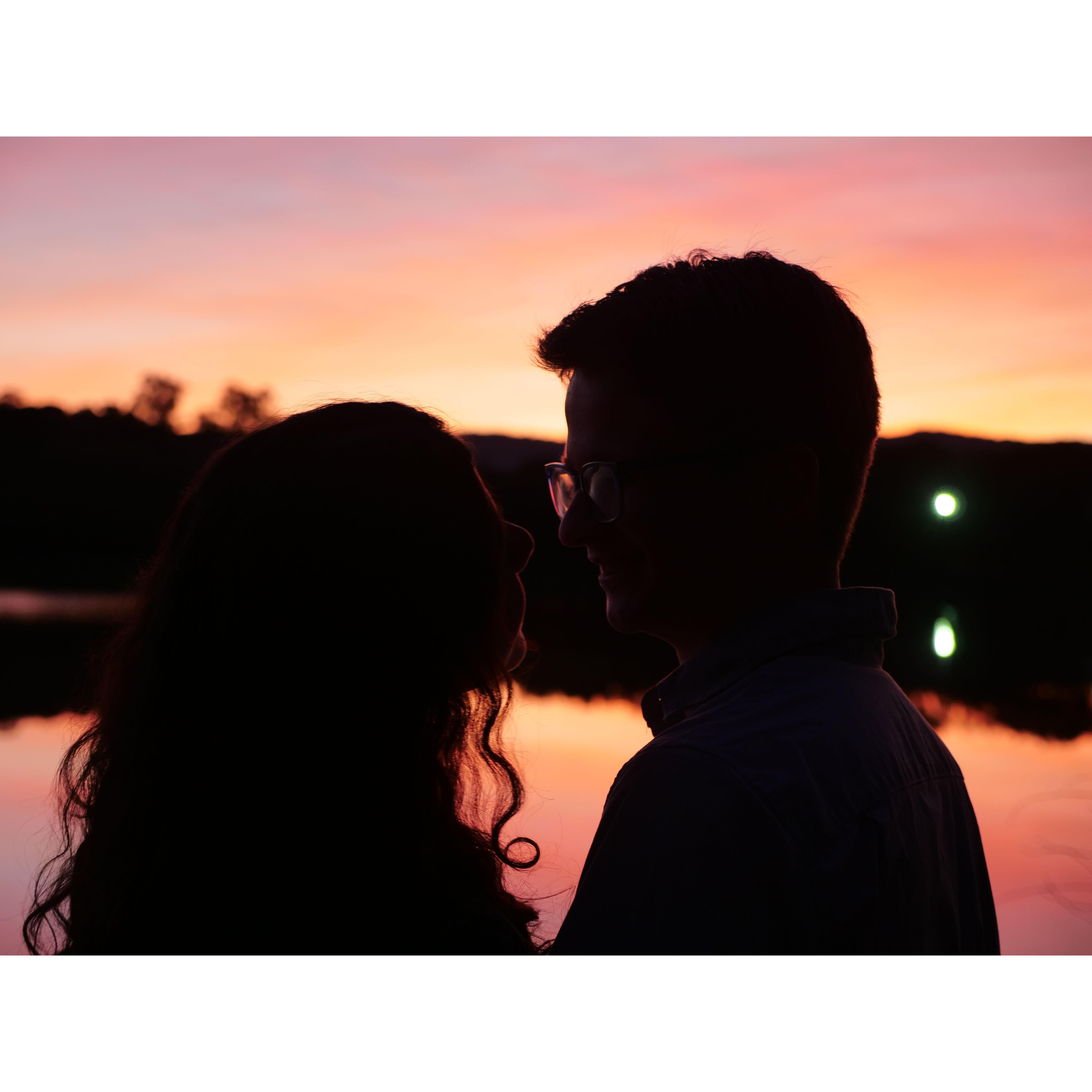 Buddy interrupted Karen before she could finish saying "I love you" so he could be the first to say it in the relationship. "This is not true." -Buddy