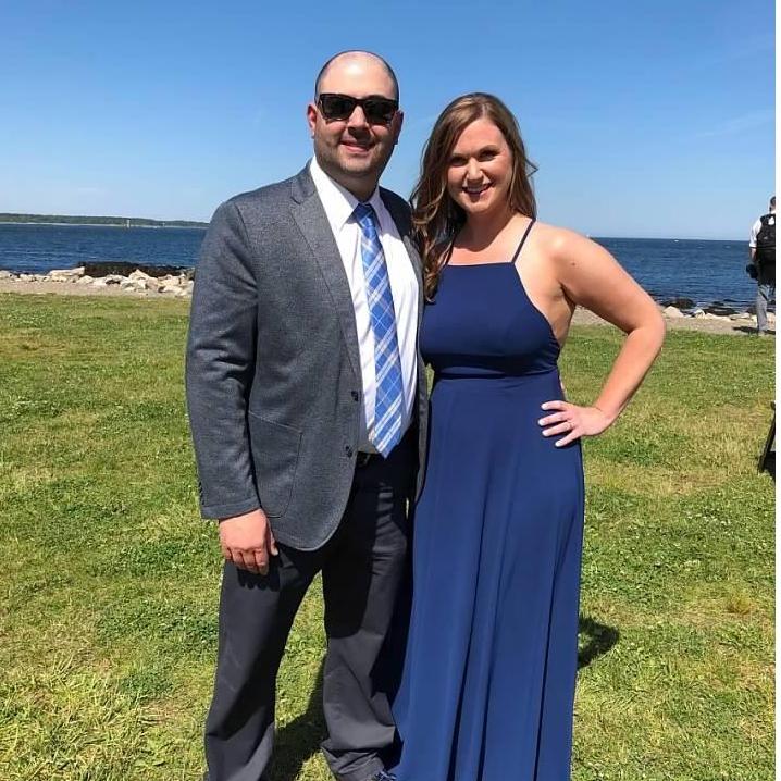 At Brian & Julie's wedding