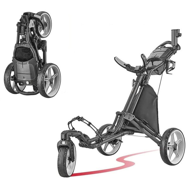 CaddyTek CaddyLite ONE - Swivel, Version 8, Dark Grey,Black,CP-1-S-8DG
