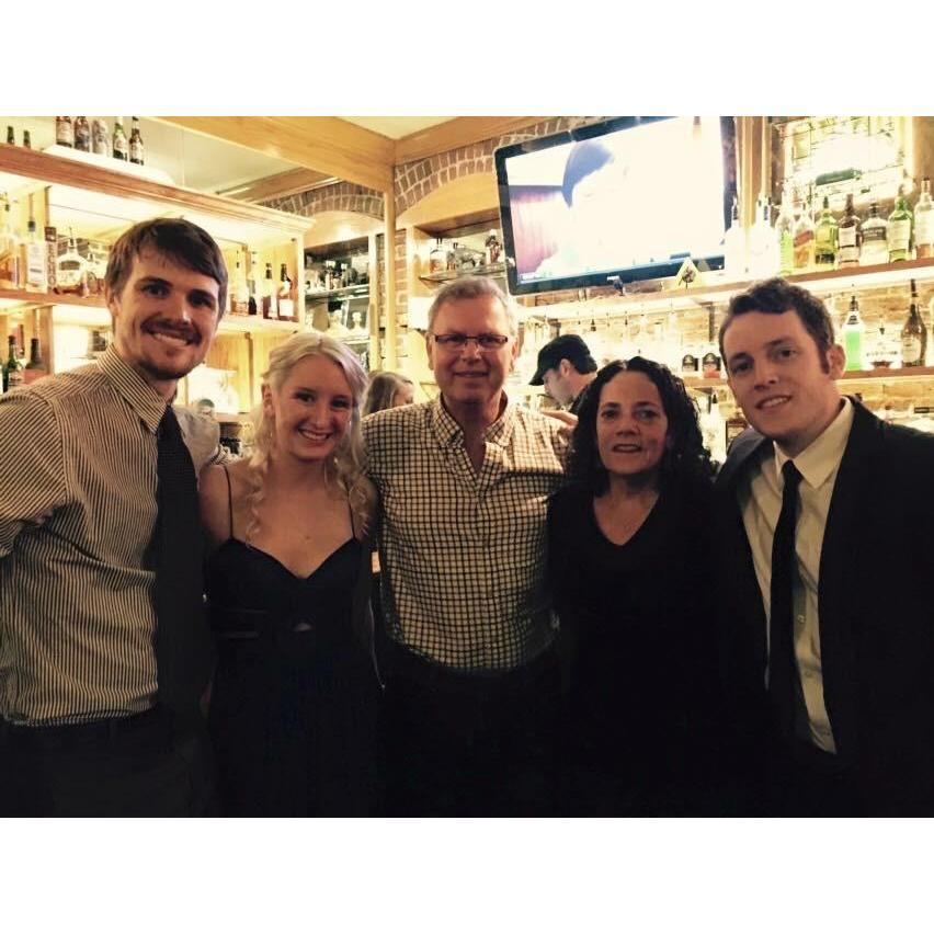 Debbie and Jim crash pharmacy prom, 2016