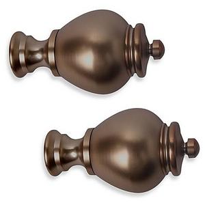 Cambria® Premier Complete Apothecary Finial in Oil Rubbed Bronze (Set of 2)