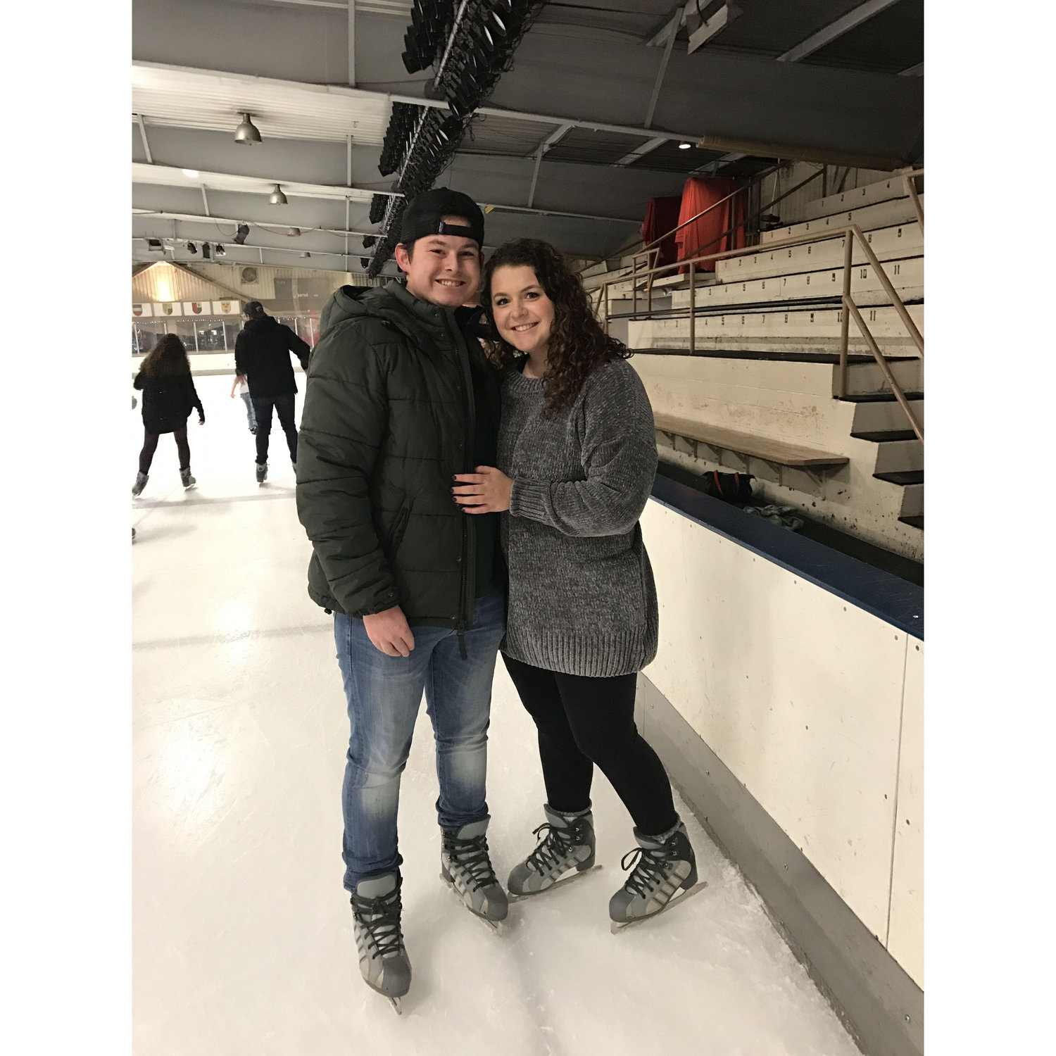 Our very first date! December 2017