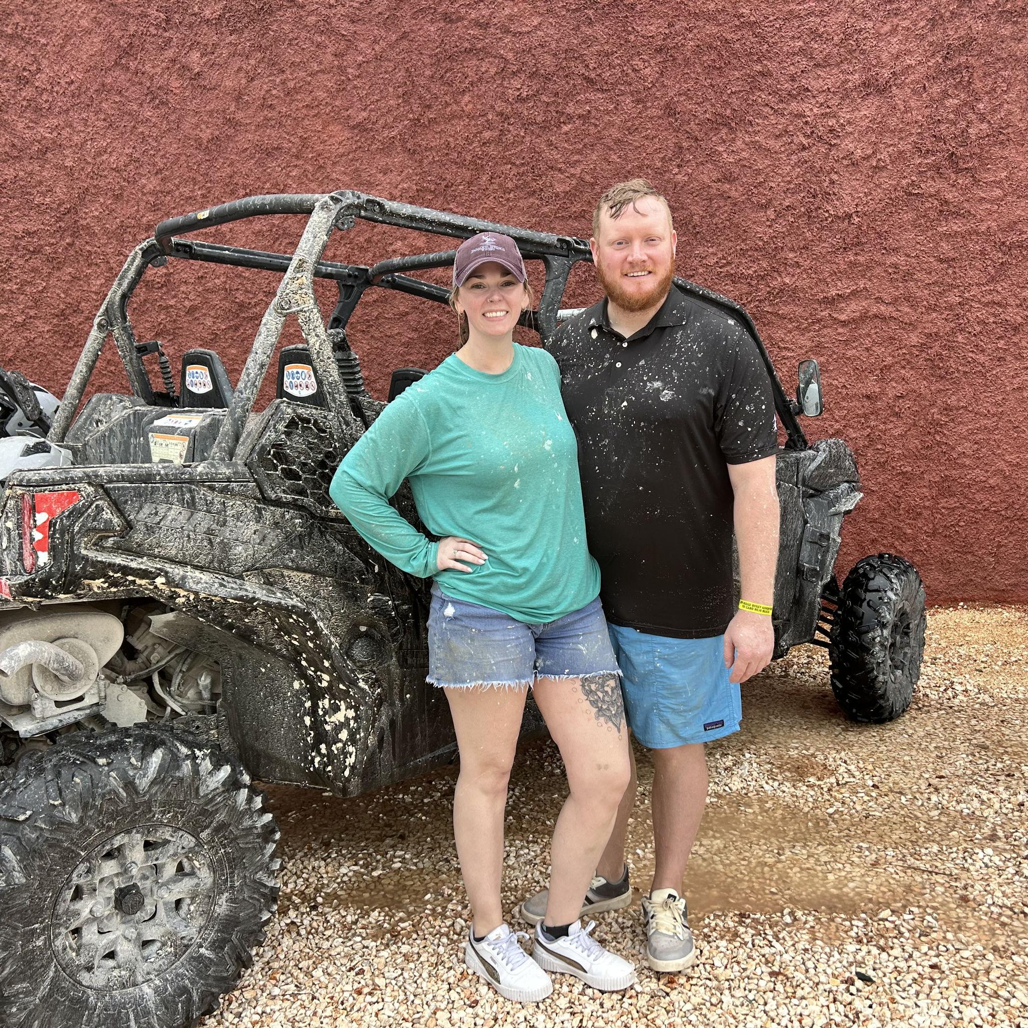 Off roading in the Domican Republic.