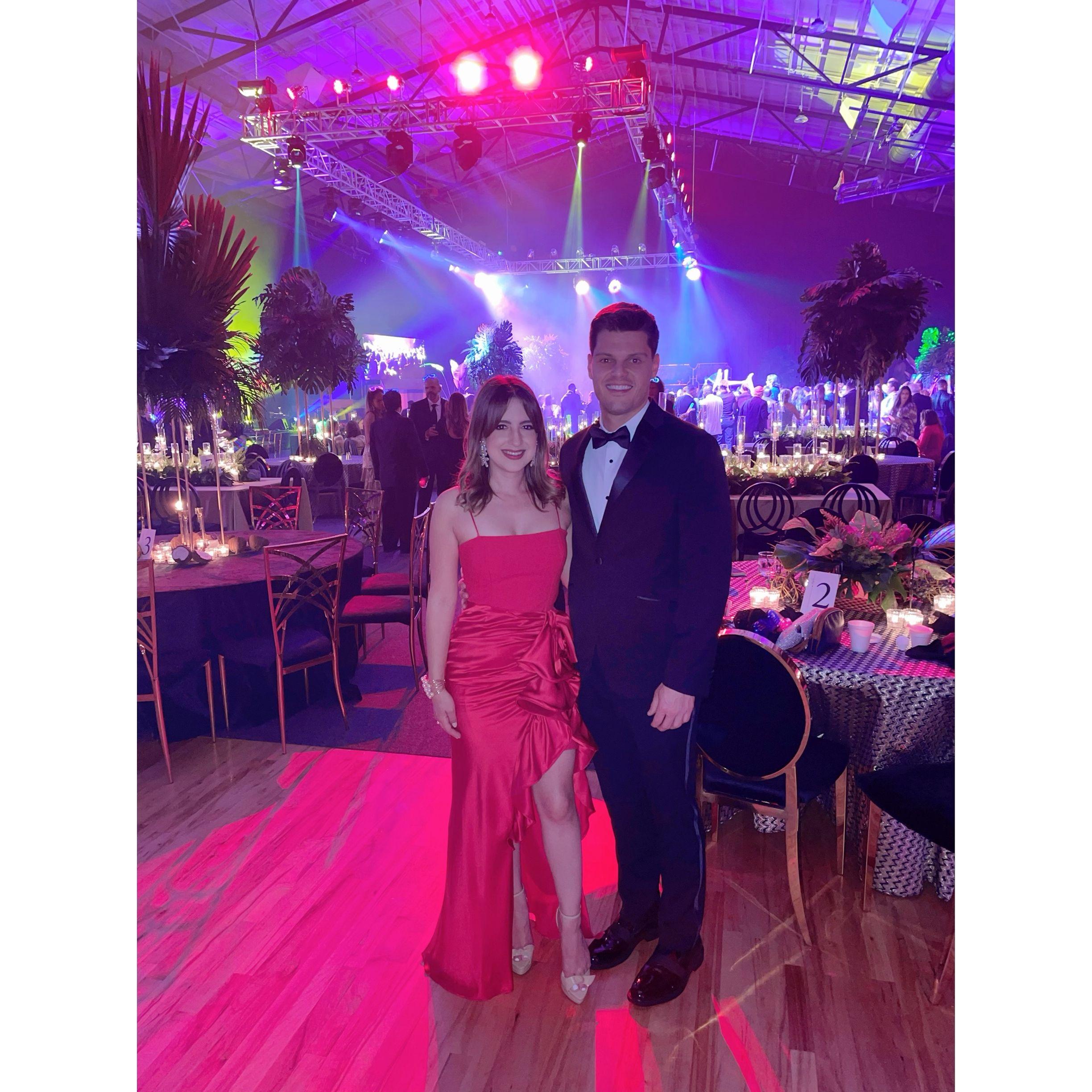 January 29, 2023- Attending the St. Thomas University 60th anniversary gala