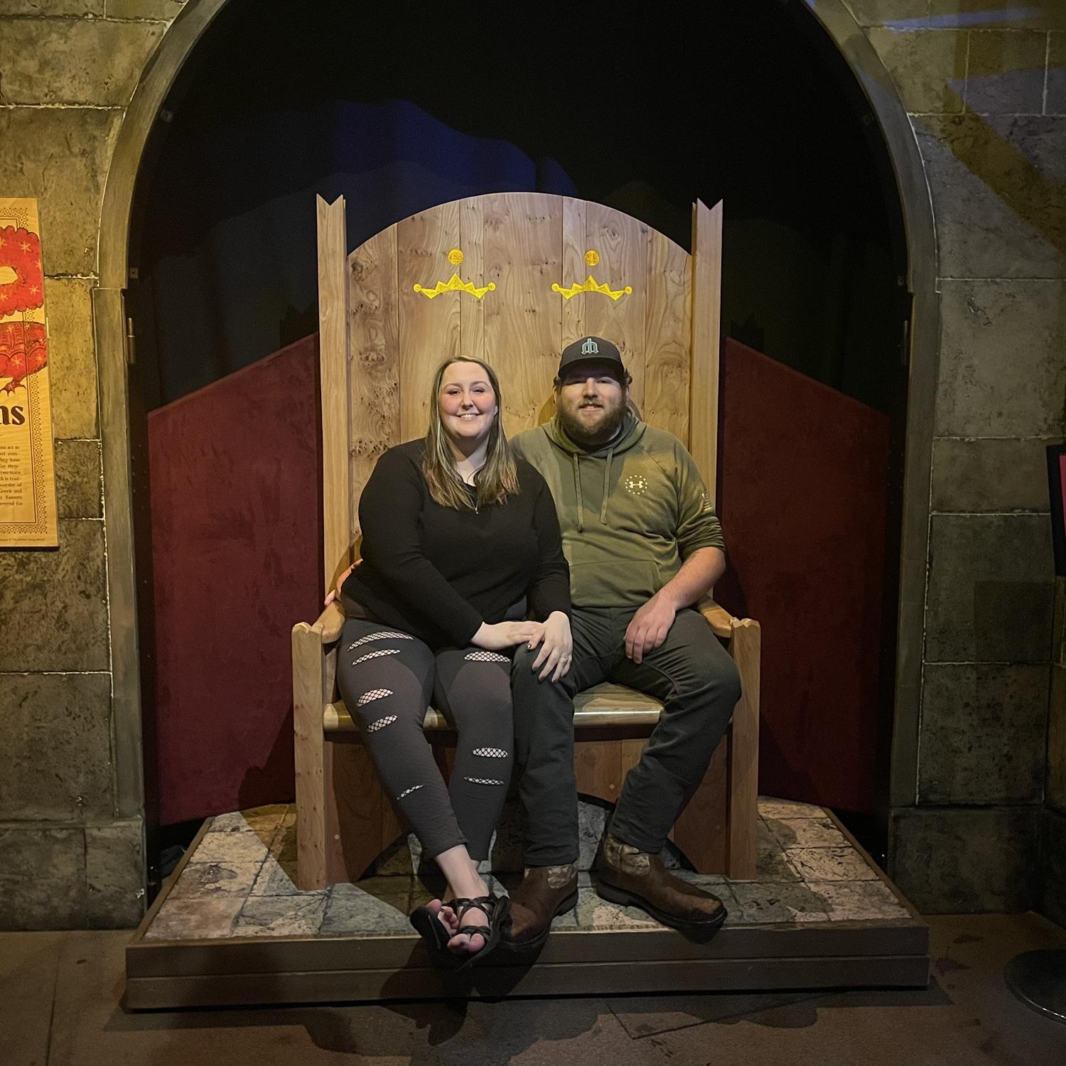Cody and Bailey at the Museum of Pop Culture in Seattle