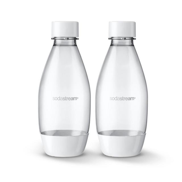 SodaStream® 0.5-Liter Twin Slim Pack Carbonating Bottles in White