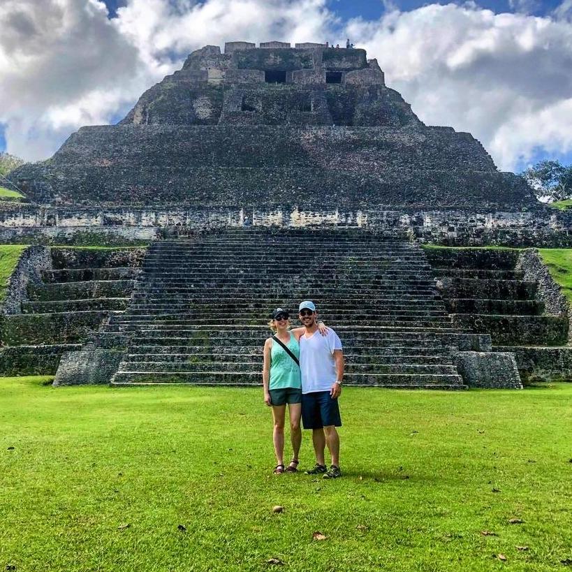 Exploring the Mayan Ruins at Xunantunich in Cayo, Belize 💚