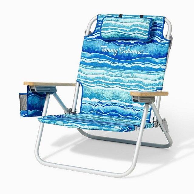 Malachite Print Deluxe Backpack Beach Chair