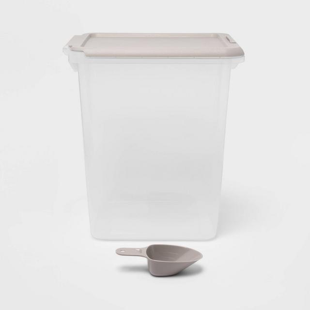 Food Storage Tub with Built-in Scoop - 35lbs - up & up™