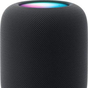 Apple - HomePod (2nd Generation) Smart Speaker with Siri - Midnight