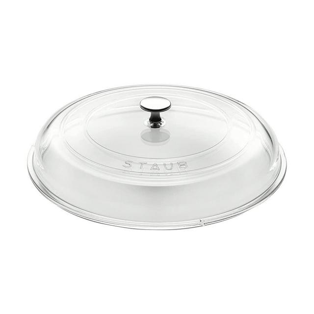 STAUB Glass Domed Lid, 12", Clear