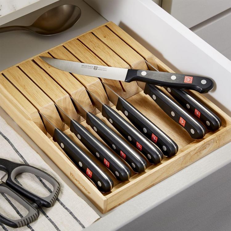 Wusthof In Drawer Knife Block 7 Slot + Reviews