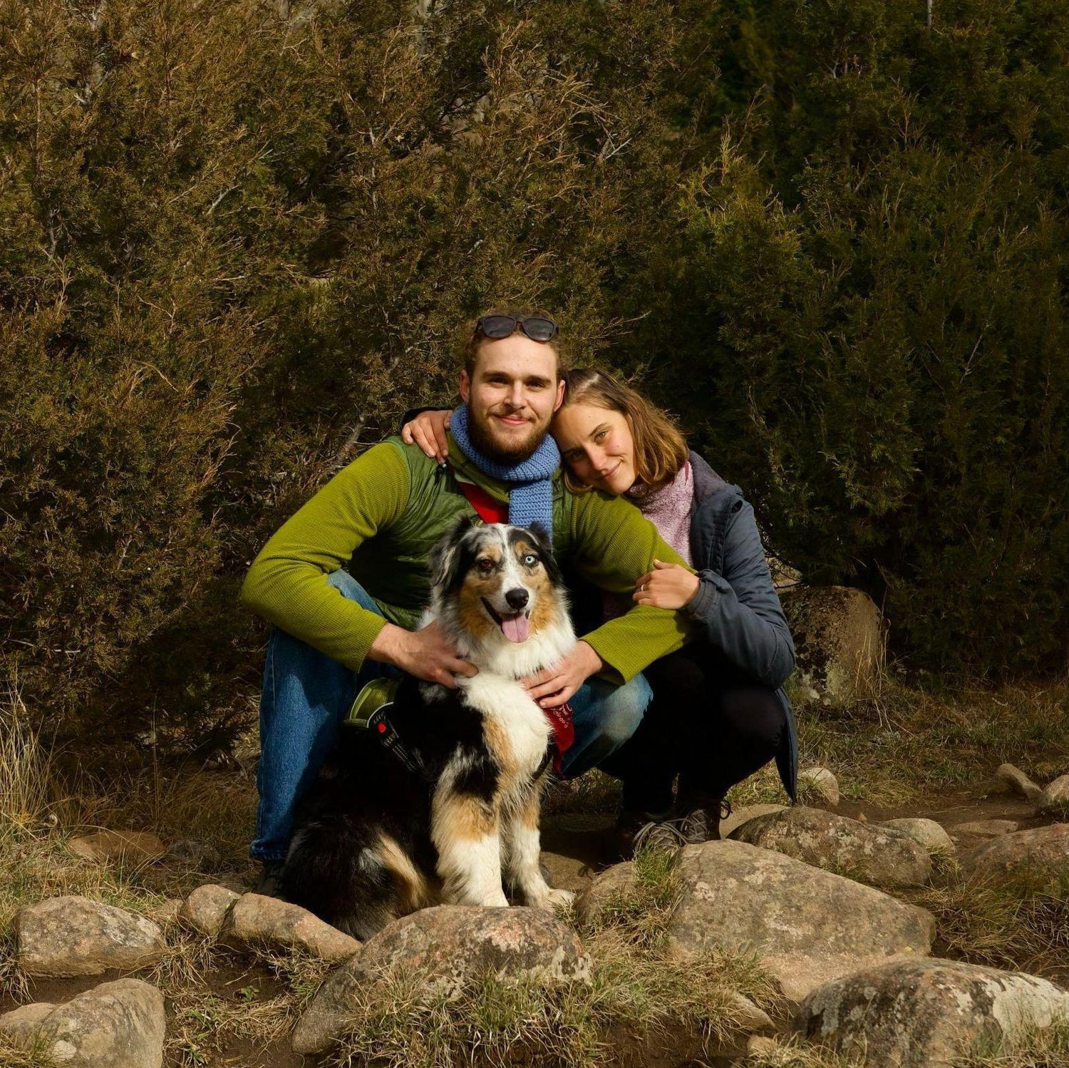 Family portrait in Bozeman, Montana