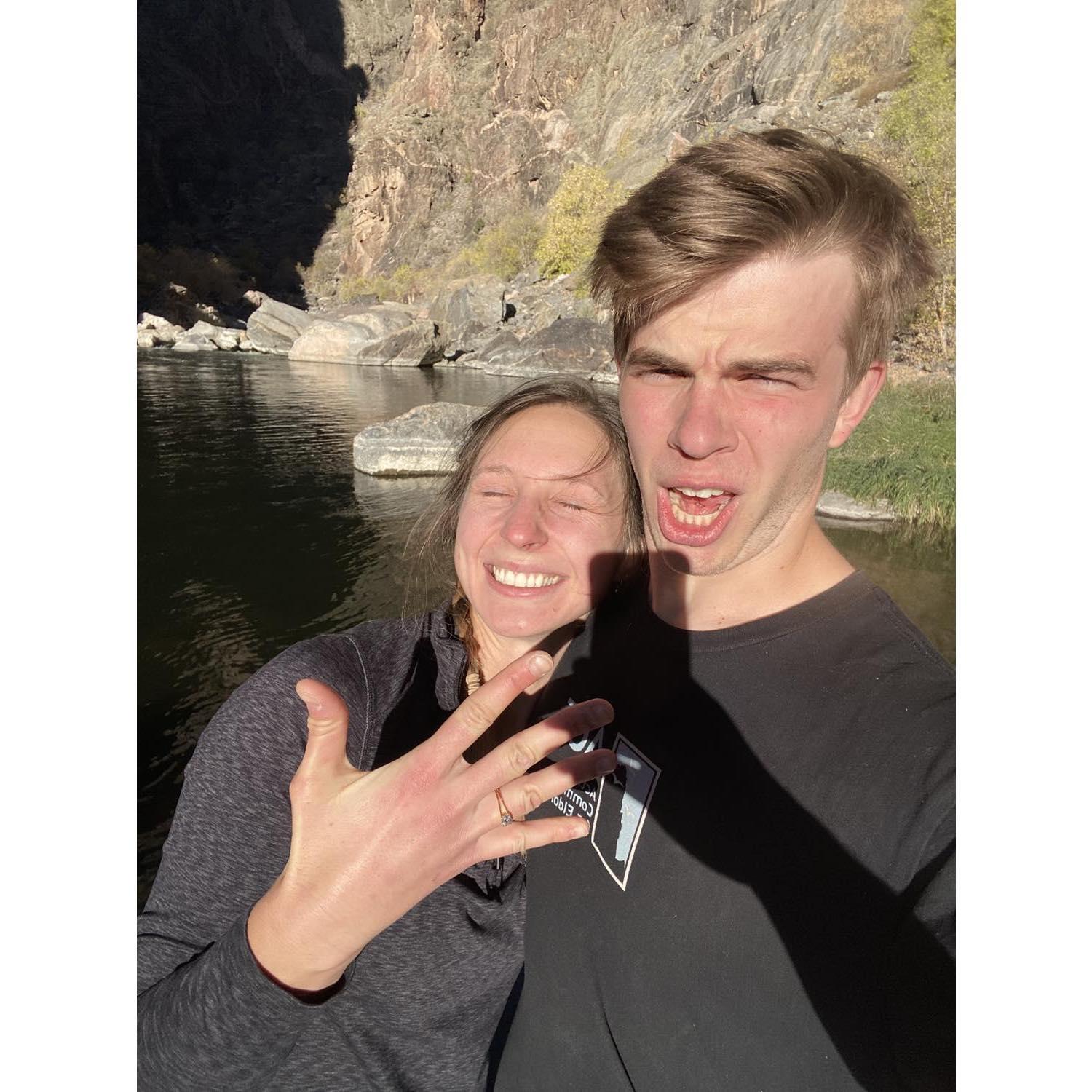 Rings so bright, we must squint