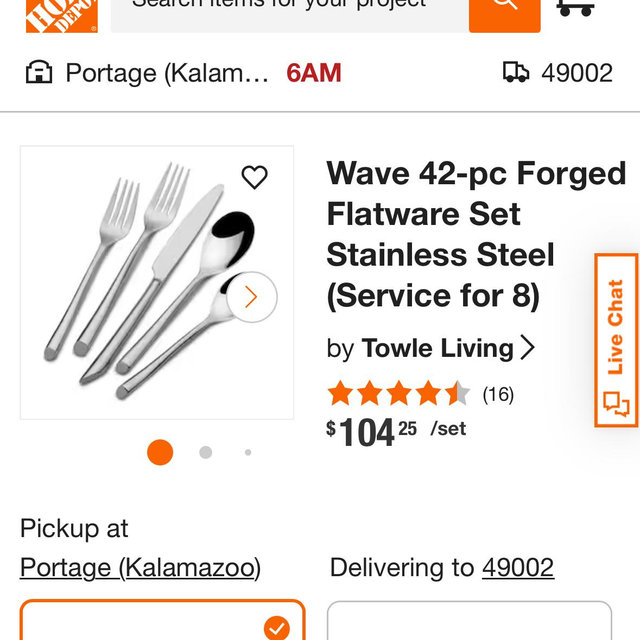 Utensil set