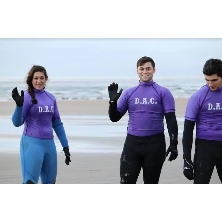 "Surfing" in Ireland while "studying abroad" January 2017