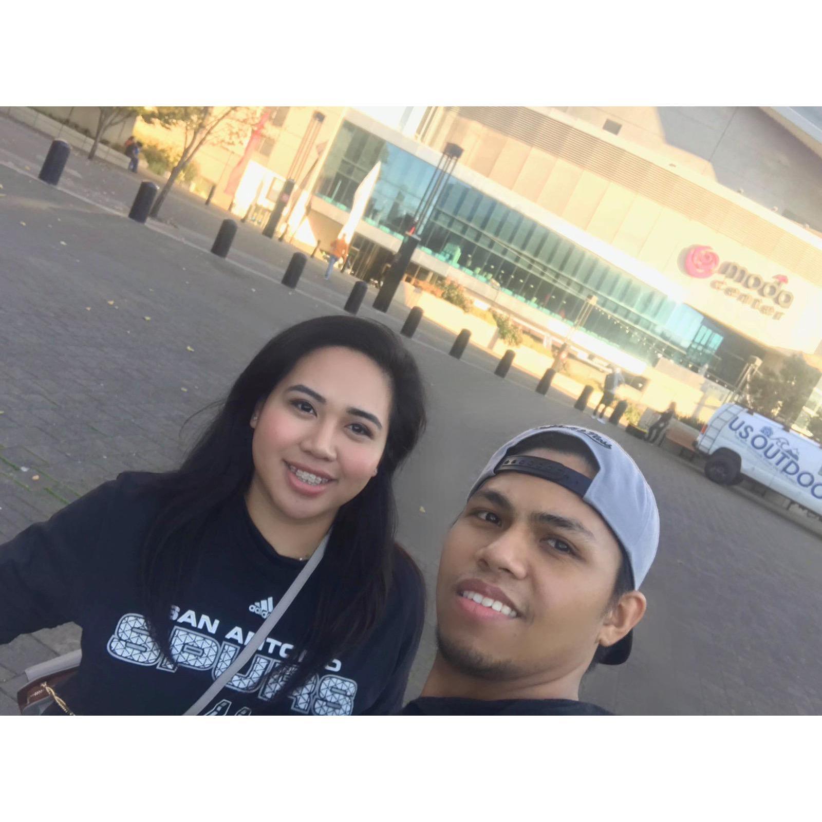 Our first ever US visit.