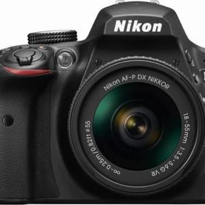 Nikon - D3400 DSLR Camera with AF-P DX NIKKOR 18-55mm f/3.5-5.6G VR Lens - Black