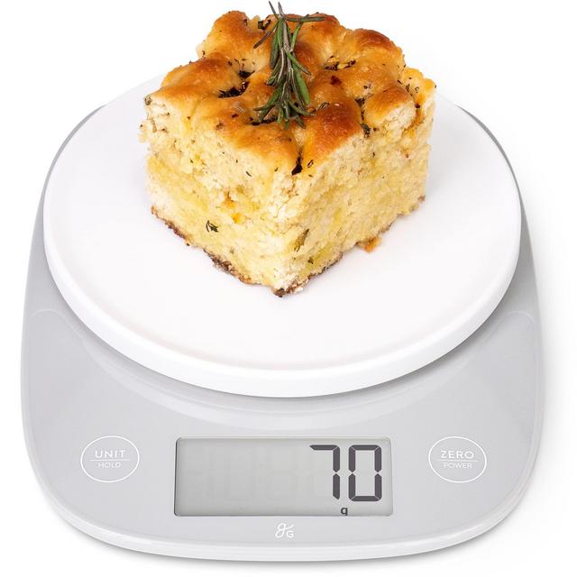 Greater Goods Precision Food Scale | Our Ultra Accurate Table Top Scale, Perfect for Weighing Food and Coffee, for Nutrition and Meal Prep | Measures in Grams, Ounces, Milliliters, and Pounds