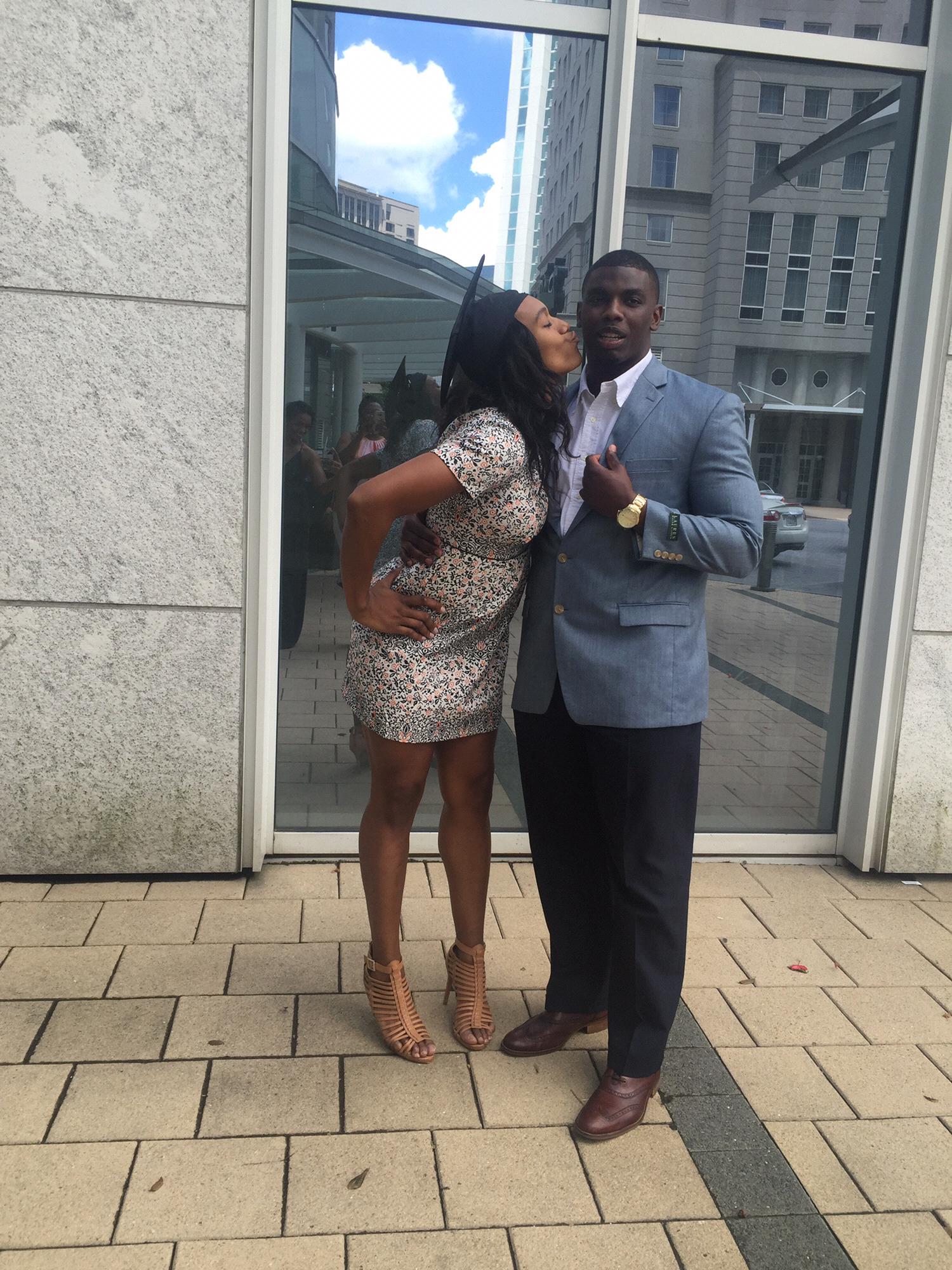 Denise's master's graduation brunch