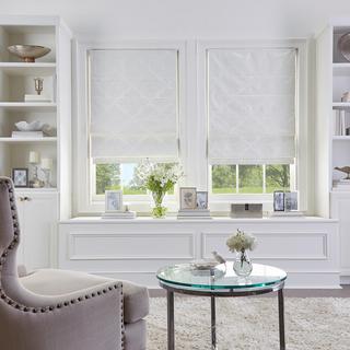 Damask Room Roman Shade