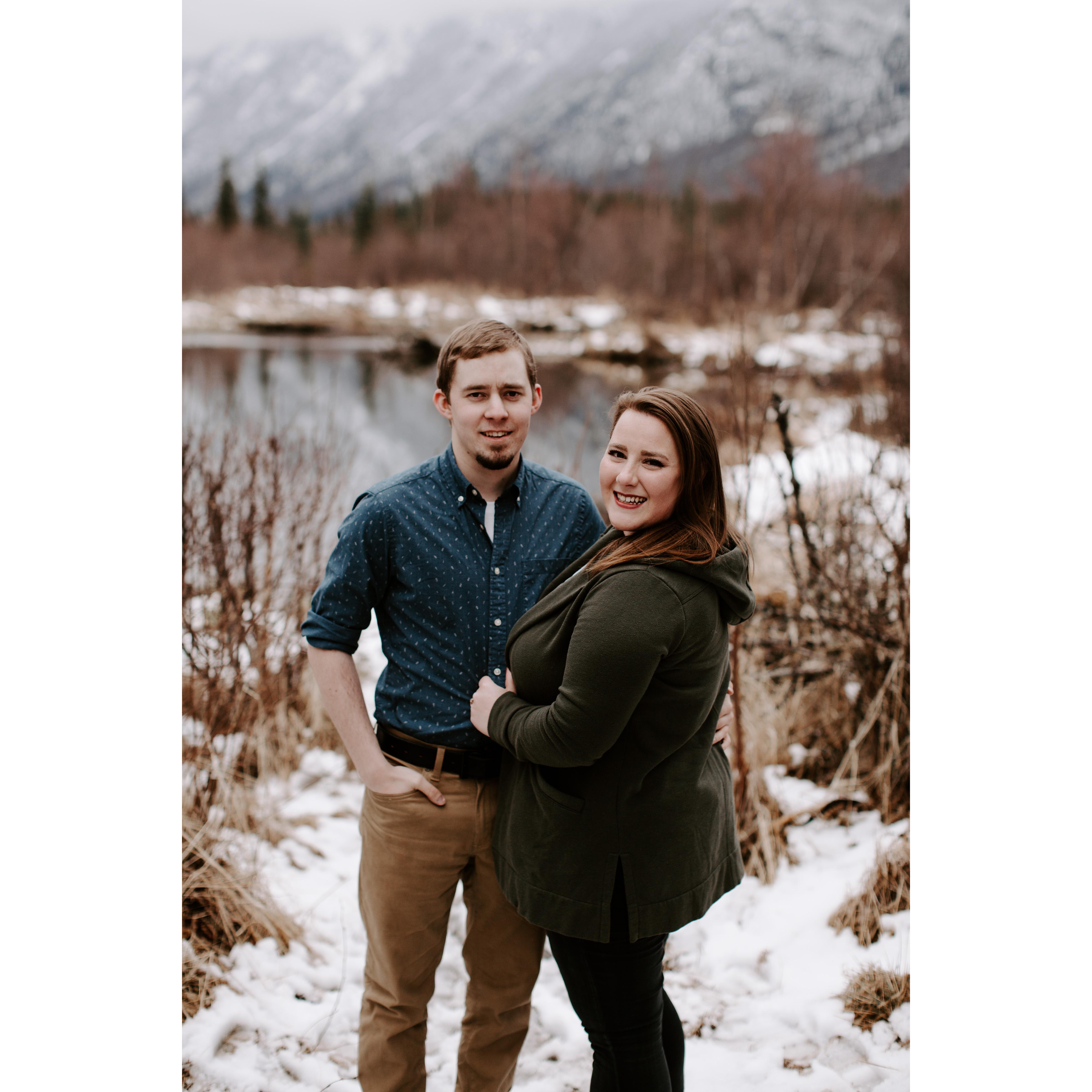 Engagement photos done in Alaska at Eagle River Nature Center by the amazing Sarah French.
Instagram: @sarah.french.photo
Facebook: @Sarah French Photo
Website: sarahfrenchphoto.com