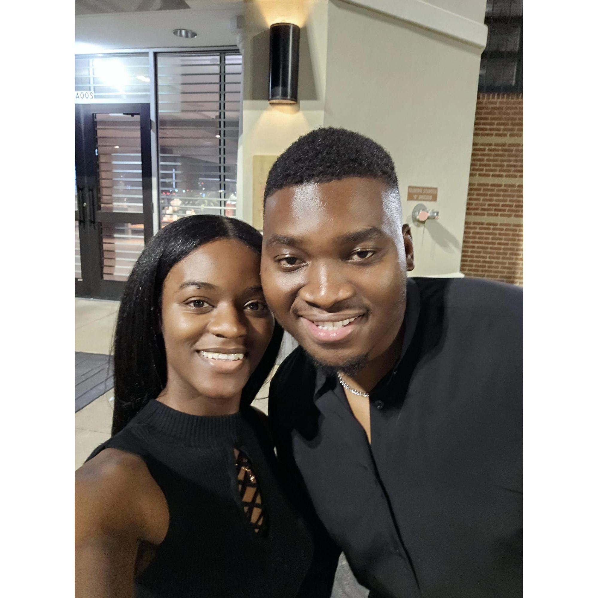 Statement smiles and outfits!