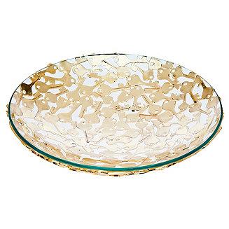 Key Design Bowl Gold - Large