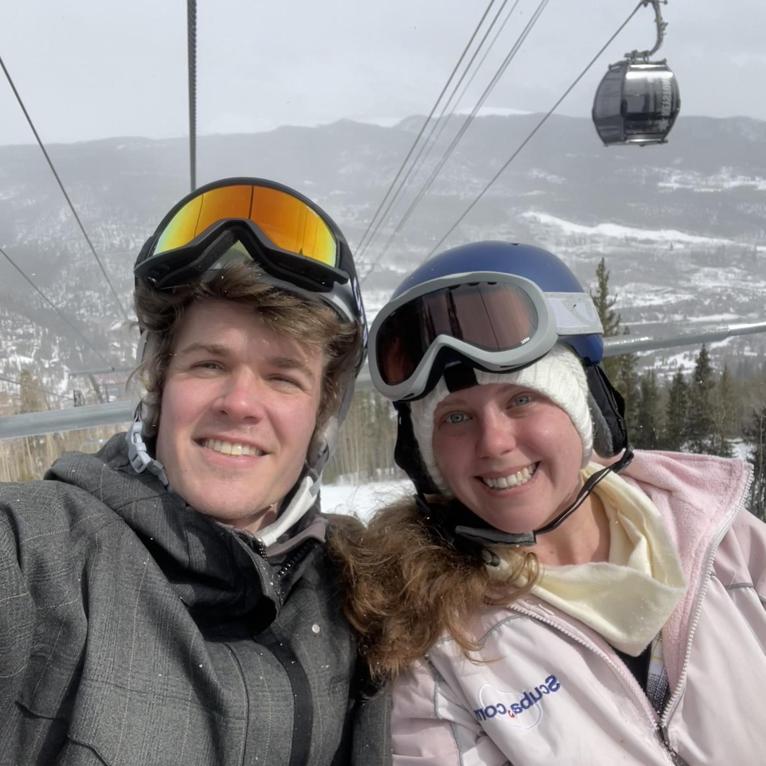 Ready to ski on a beautiful day - February 2023