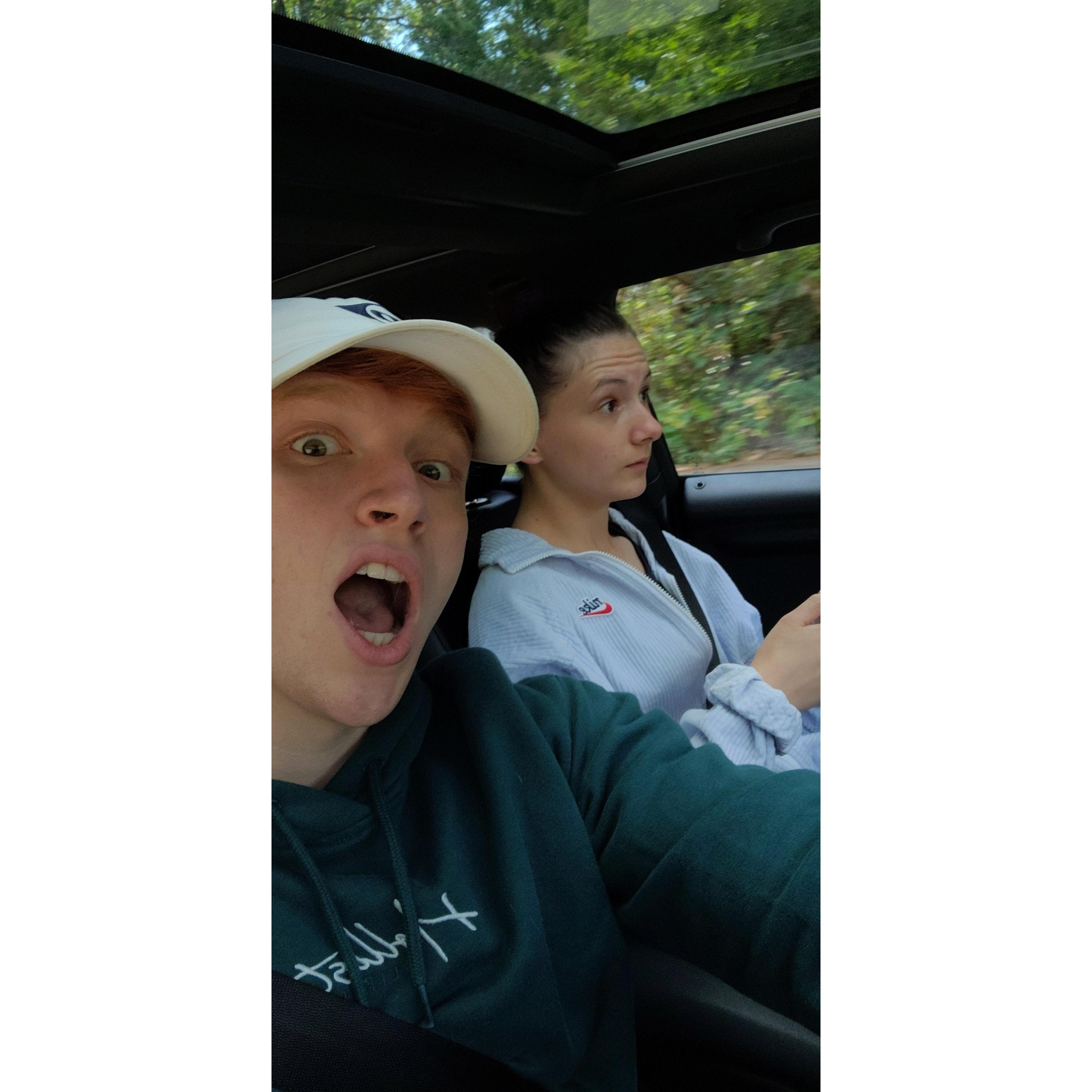 Just us cruisin around!