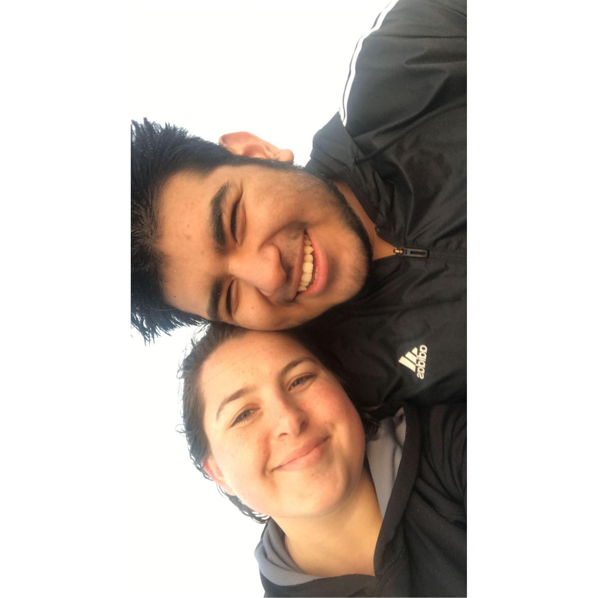 Our first beach sunset 2018