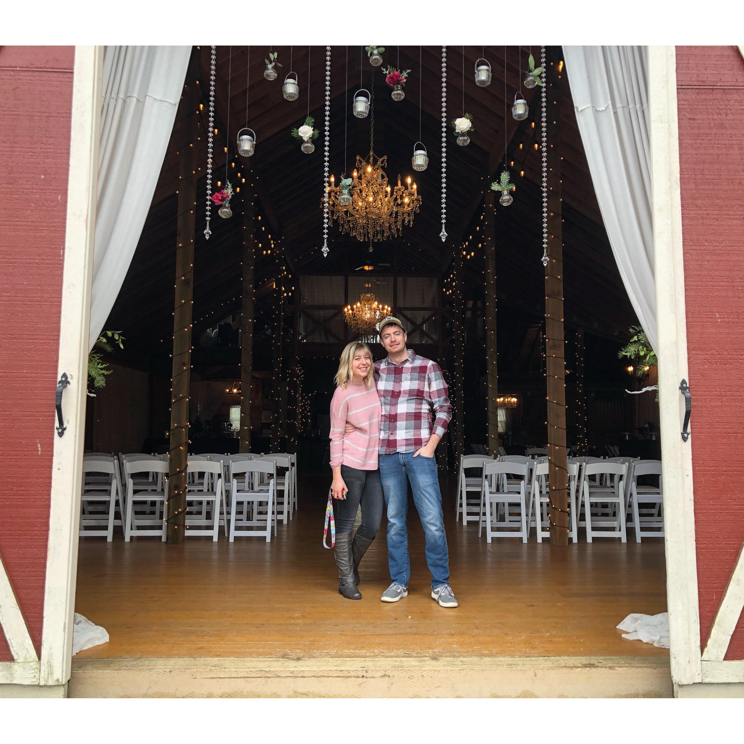 Saying yes to our venue!