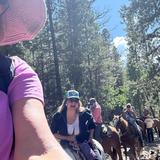 Horseback riding with Mt. Princeton Stables