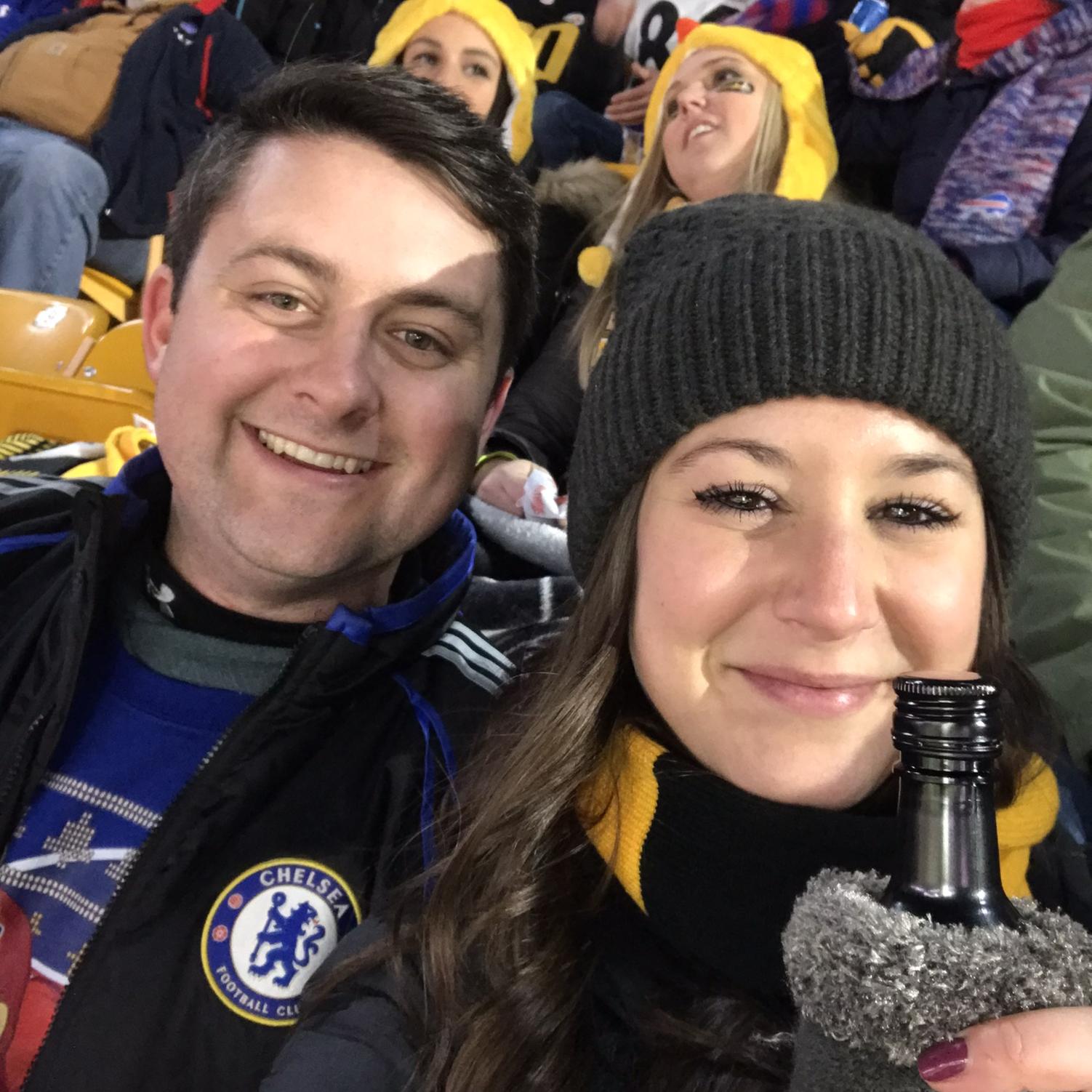 Our first trip to Pittsburgh (go Steelers!)