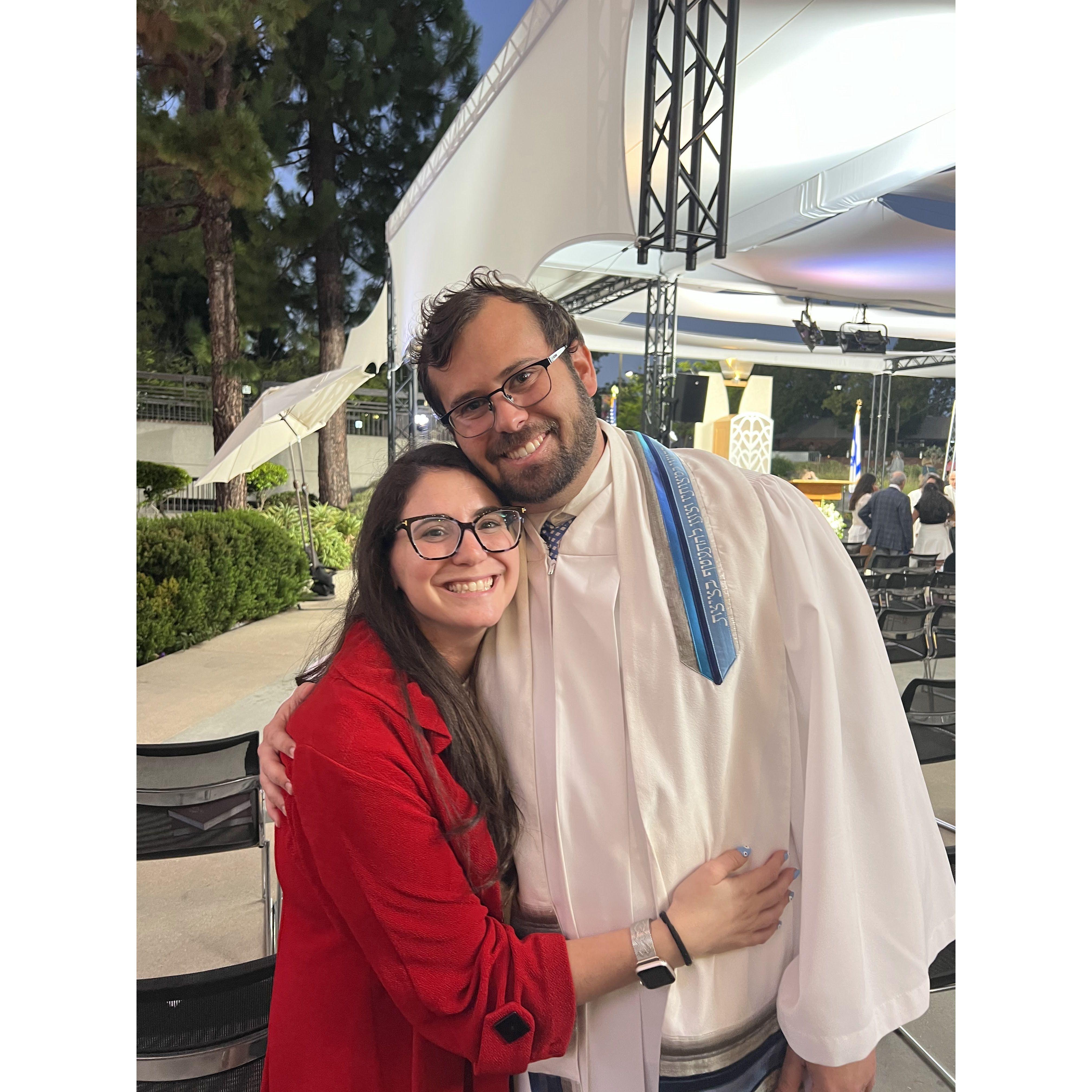 Bridget loves her honorary role as a Chazante almost as much as Andrew loves being a Chazan