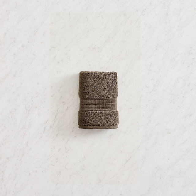 Hydrocotton Quick-Dry Washcloth, Chocolate