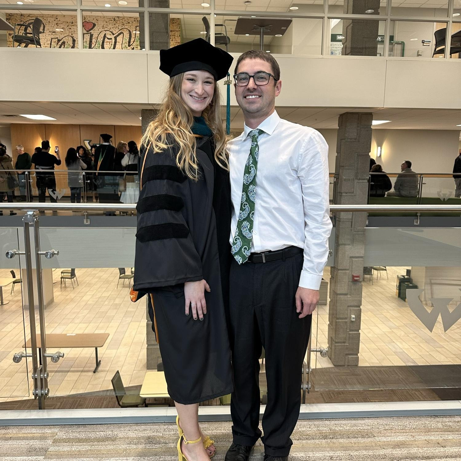 My PT school graduation from WSU; December 2022